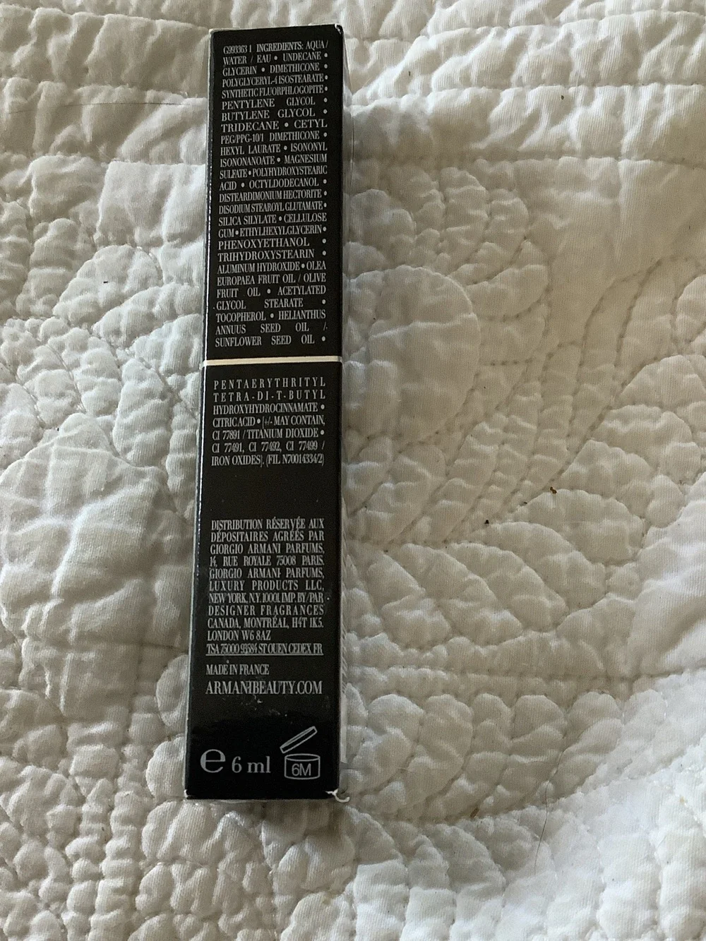 New Giorgio Armani Power Fabric+ Multi-Retouch Concealer #4 Beige Nude